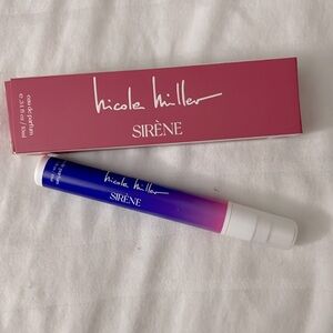 BNIB Nicole miller travel purse spray sirene